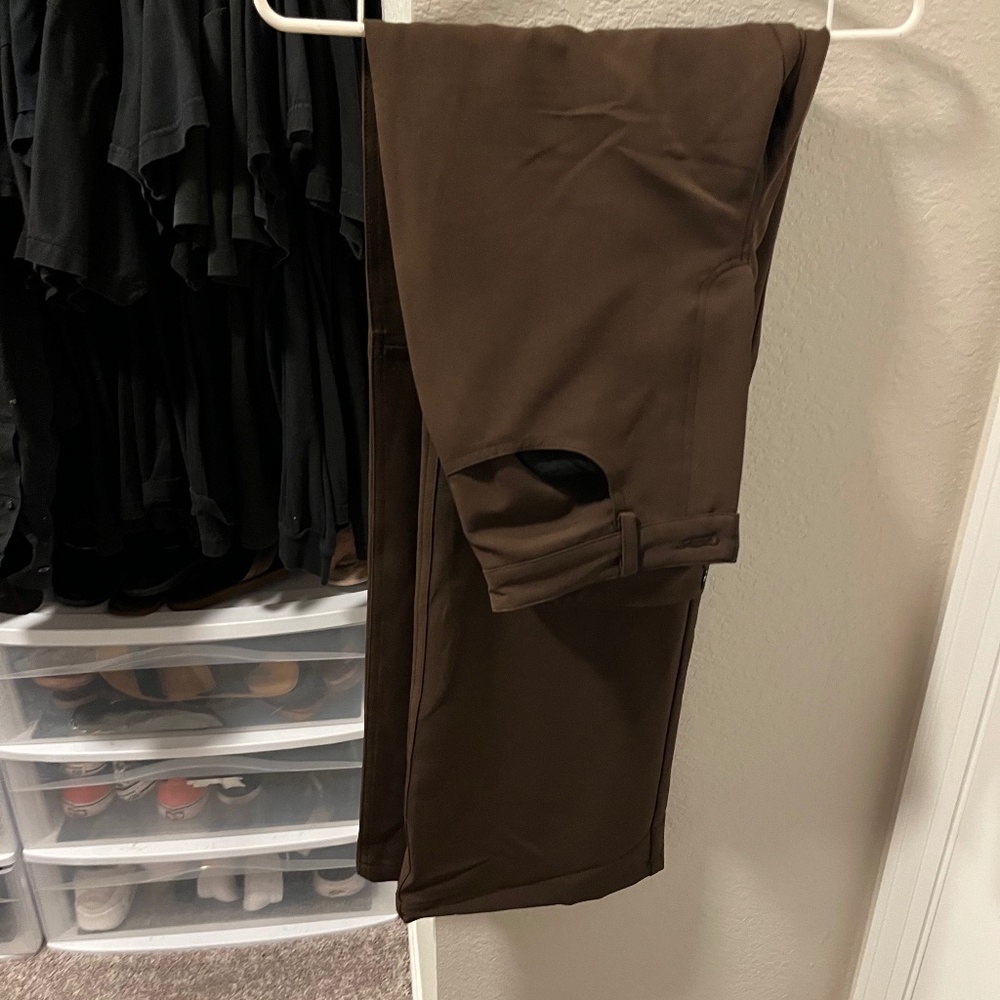 Brown dress pants